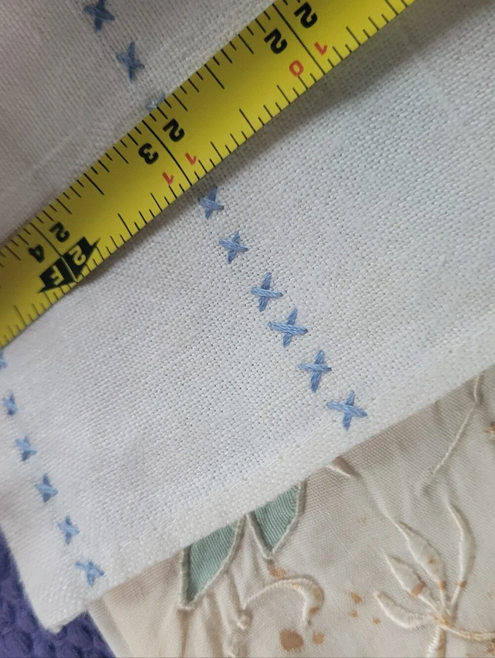 Assorted Blue Linens